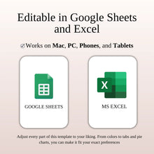 ADHD Planner Spreadsheet | All-in-One Google Sheets & Excel Productivity Template