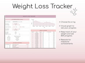 All-in-One Weight Loss & Fitness Tracker | Google Sheets Calorie & Workout Planner