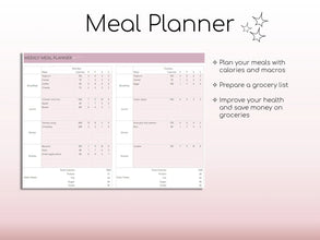 All-in-One Weight Loss & Fitness Tracker | Google Sheets Calorie & Workout Planner