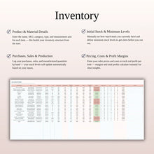 Inventory Tracker Spreadsheet | Stock, Sales & Profit Template for Google Sheets & Excel