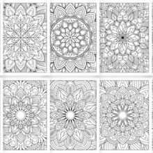 Ultimate Mandala Bundle | 400+ SVGs & 5000+ Coloring Pages for Cricut & POD Projects